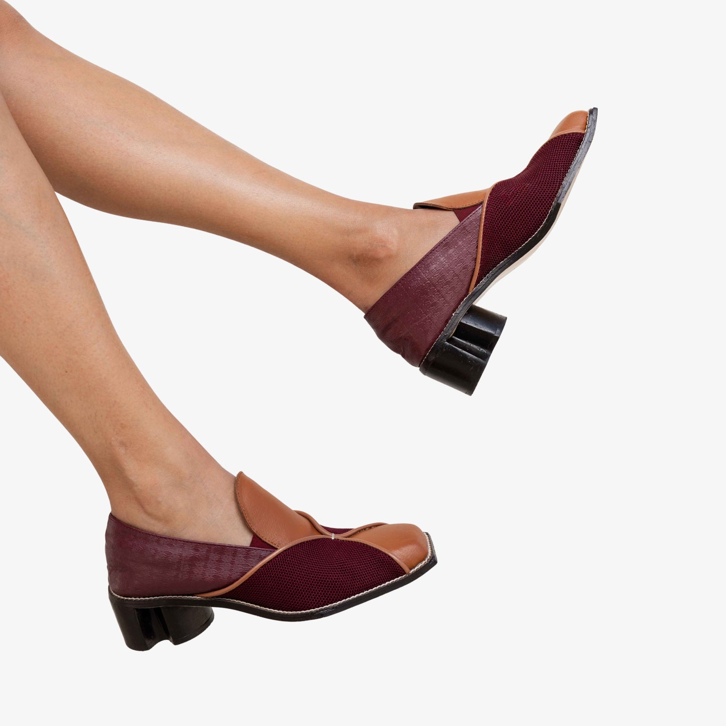 Suvaa Bootie in Tan with 2-inch heel by Suvaa