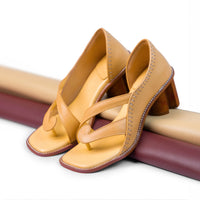 Noor Sandal - Honey Beige 2.5"