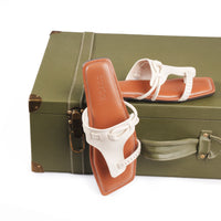 Rekh Flat - Ivory Tan