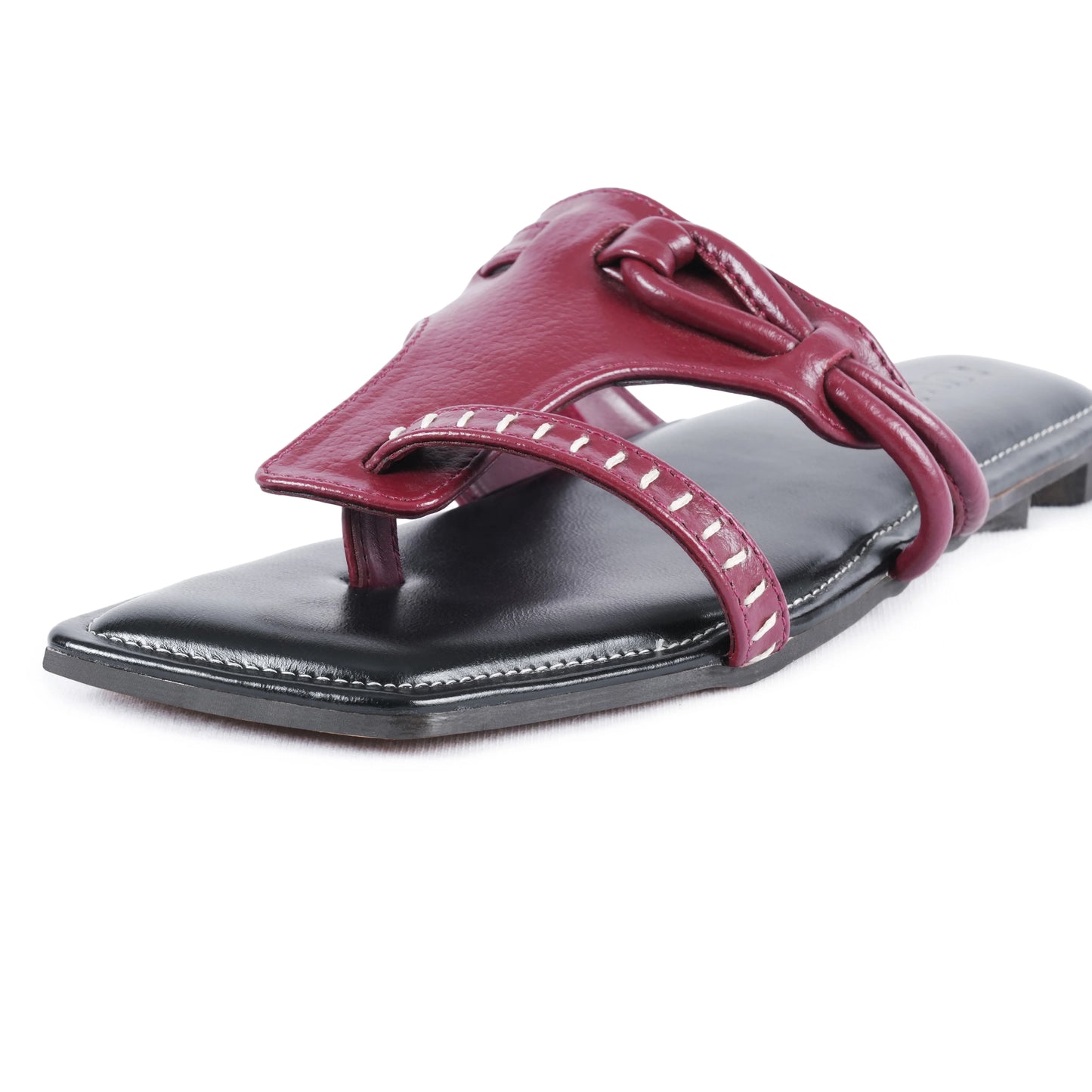 Rekh Flat - Burgundy Noir featured_image_sole