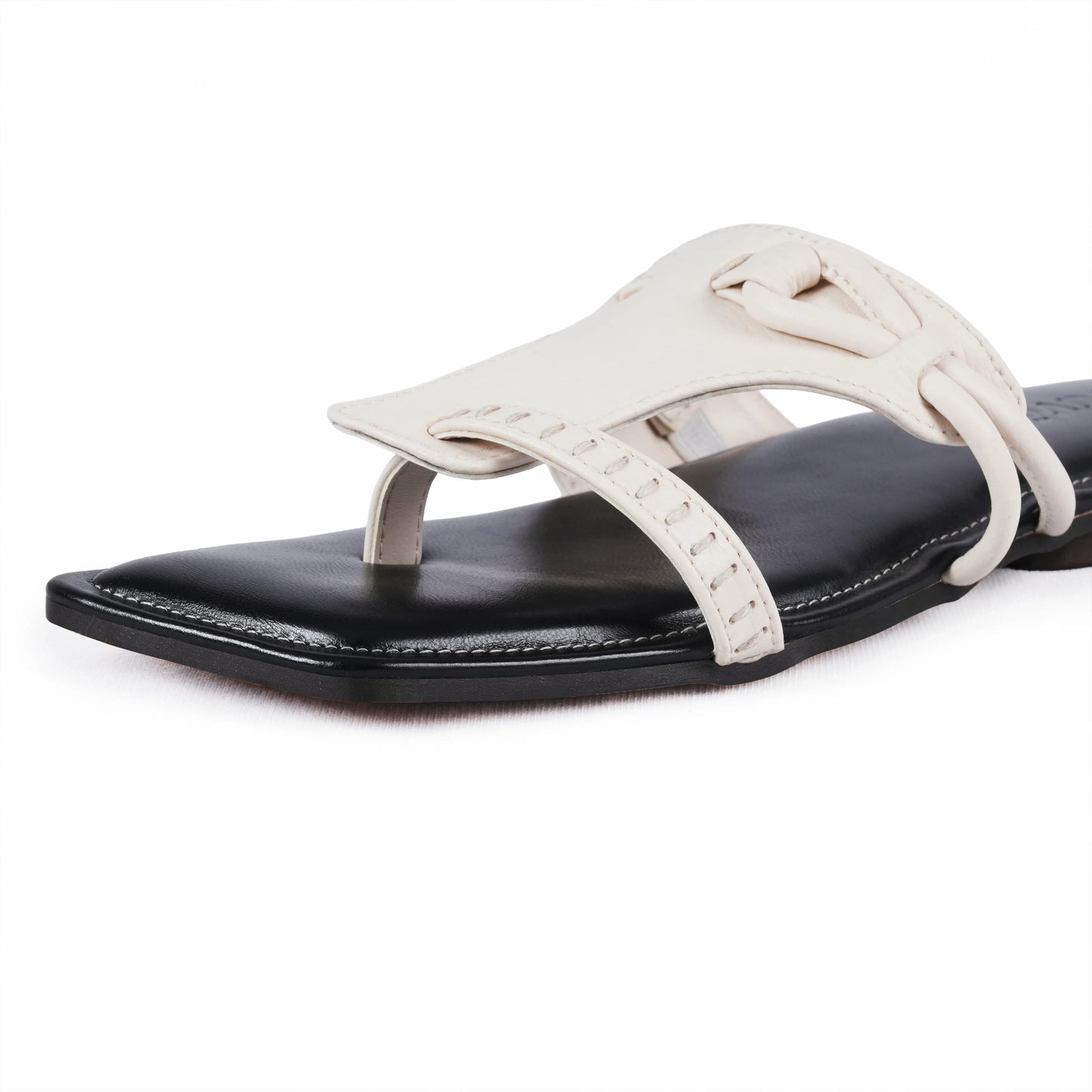 Rekh Flat - Ivory Noir featured_image_sole