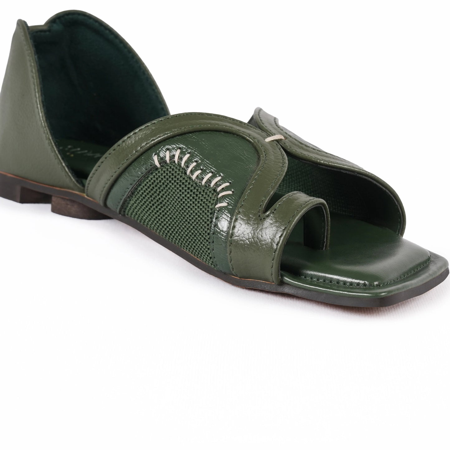 Taral Flat - Olive featured_image_adjustable_upper