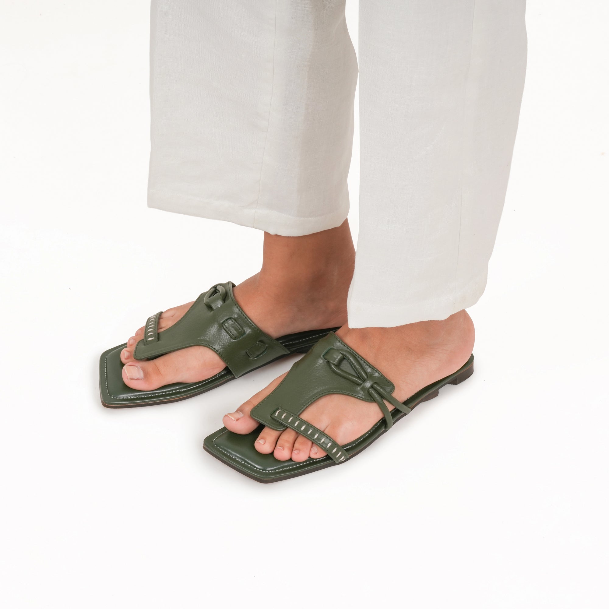 Rekh Flat - Olive