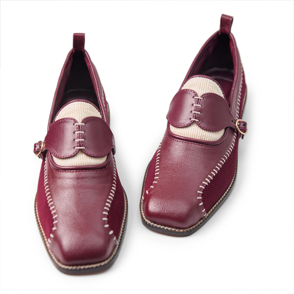 Elaichi Boot - Burgundy 1" — redesigned Elaichi, view 2