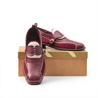 Elaichi Boot - Burgundy 1" — redesigned Elaichi, view 1
